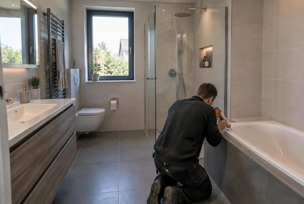 Kitbedrijf Badhoevedorp – badkamer kit vervangen bij de douche